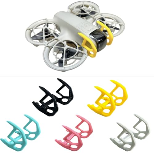 Hesupy for DJI Neo Drone Gimbal Bumper Guard Lens Safety Anti-Collision Protector Camera Gimbals Guard Protective Bar Accessories (Yellow)