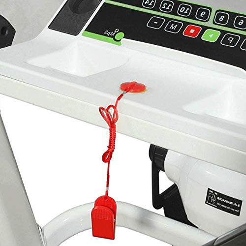 3 stuks loopband veiligheidssleutel voor alle NordicTrack Proform Image Weslo Reebok Epic Golds Gym Freemotion en Healthrider loopbanden (Rood) - Afbeelding 7