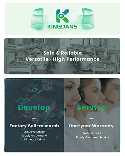 Kingdans 10W 32Gb Hidden Camera Wireless Charger, 1080P Spy Camera Hidden Camera For Home Security, Smart Remote Nanny Cam, Wifi Spy Cam, Fast Wireless Charging Compatible Iphone 13/12/11 - No Sound #TOP6