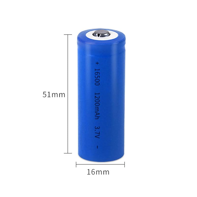 SUNDELY® Lot De 2 Batteries Rechargeables De Rechange Pour Radio