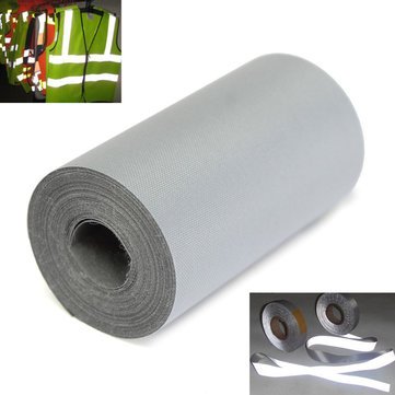 3 Meter 5cm Reflective Silver Tape Safety Warning Sew On Wide Trim Fabric (B073ZC71JK) Amazon Price History, Amazon Price Tracker