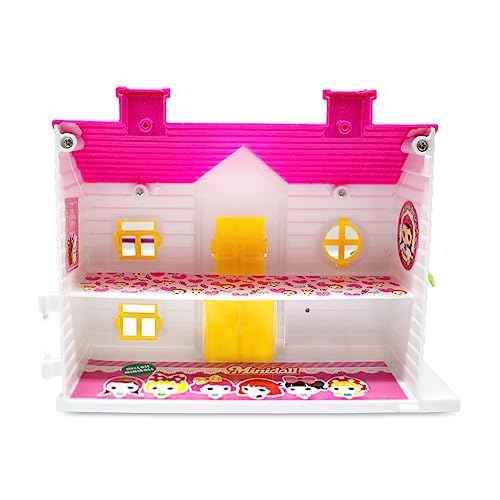 Casinha de Boneca Doce Lar - Frente Rosa 6019
