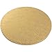 14 Inch Cake Board Rounds, Disposable Gold Foil Boards for Cooking, Baking (3 Pack)