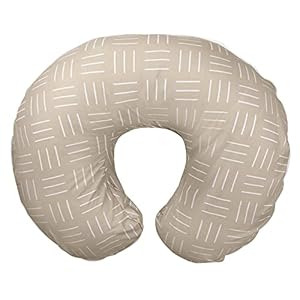Boppy Organic Nursing Pillow and Positioner | Sand Criss Cross | Breastfeeding, Bottle Feeding, Baby Support | with…