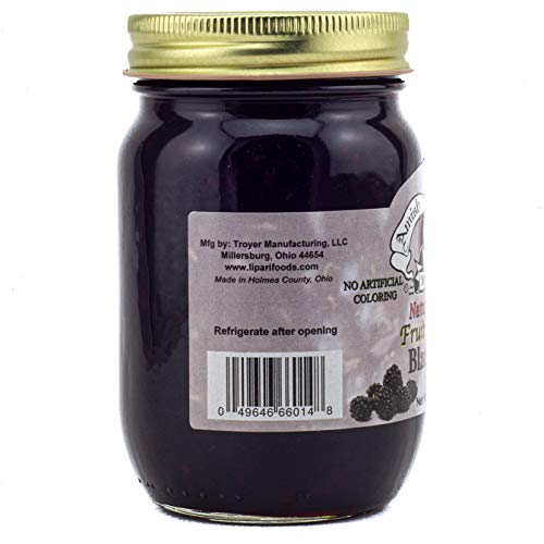 Amish Wedding Naturally Good Blackberry Fruit Preserves 18Oz (Pack Of 2) #TOP4