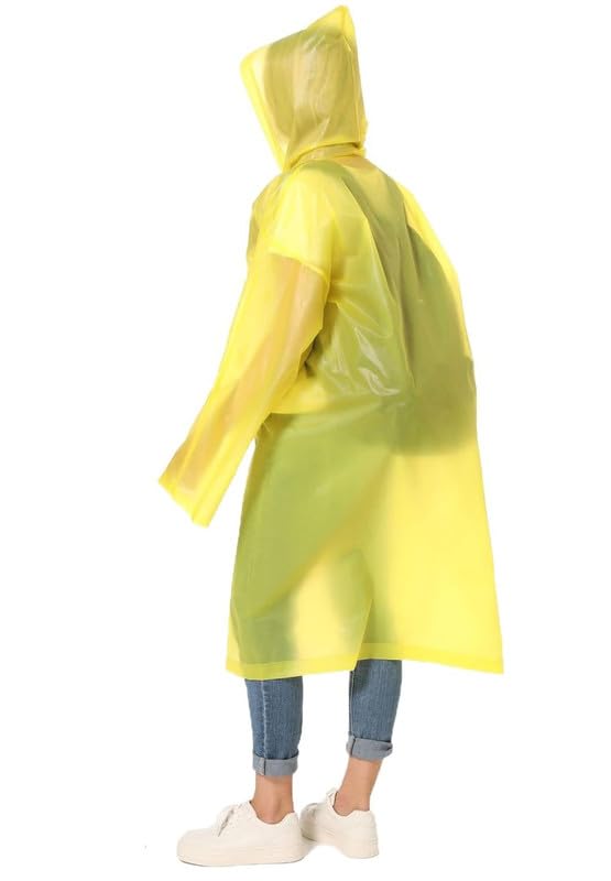 Image of CHACKO EVA Waterproof Rain Coat Hooded Outdoor Water Resistant Suit Portable Men and Women