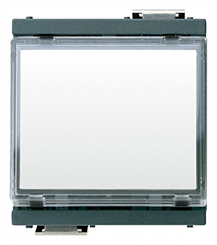 Vimar Serie Idea - Pulsante Rotolo 1 Polo Contatto Aperto 10A 12-24V Grigio