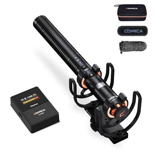 COMICA Micrófono de cámara CVM-VM30 con Modos inalámbricos/Salida Digital/analógica/Modos de Filtro de Corte bajo, micrófono de vídeo de Escopeta de Condensador supercardioide para Sony/Canon/Nikon - imagen 9