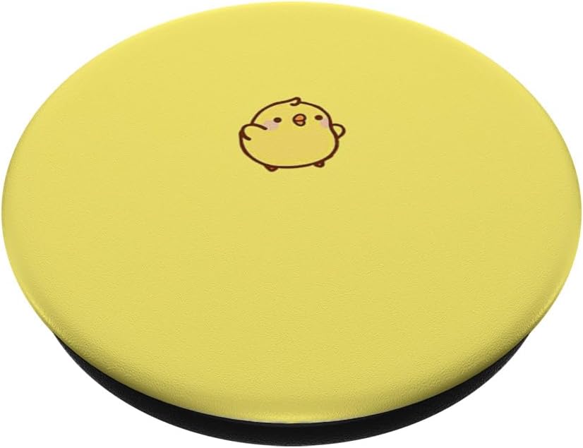 Cute Baby Chick Yellow Aesthetic PopSockets Adhesive PopGrip - Image 2