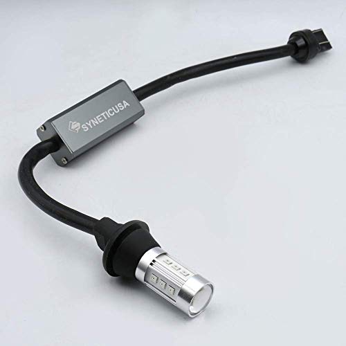 image for Syneticusa 7443 Error Free Canbus Ready Red LED Brake Parking Tail Sto