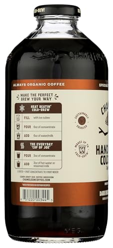 Chameleon Organic Mocha Cold Brew Coffee Concentrate, 32 oz - Thumbnail 5