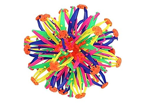 Colorful Inflatable Ball Expandable Magic Ball Large Expansion Ball Suitable for Children This Toy Ball relieves Stress and Anxiety Boys and Girls Birthday Toys