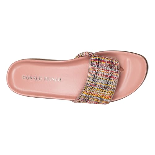 Donald Pliner Women's Fifi Sandals, Size 8.5 in Multi Brocade, Comfortable & Relaxed Beach Slides for Women, Casual Open-Toed Slip-On Everyday Ladies Shoes for Home, Errands, Events by Donald J Pliner - Image 5