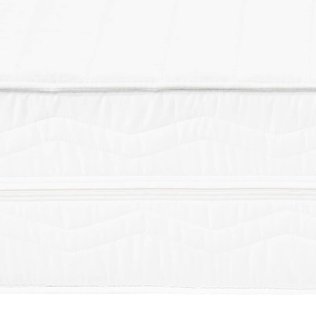 Materac 100 x 200 cm, wiskoelastyczna pianka memory, wysokość 18 cm, oddychający, nadający się do prania, ergonomiczny, nadaje się do sypialni, łóżka dla gości, stelaża kontynentalnego