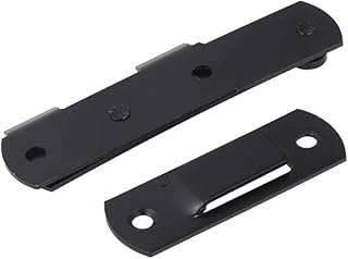 Security Hasps 2pcs Stainless Door Cabinet Door Safety Door Lock Gate Latch Door Hasp Door Latch Buckle Door Hasp Bolt Black Door Gate Bolt Lock Latch Gate