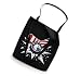 4th of July Ice Hockey Stick Puck US Flag Men Boys Kids Tote Bag