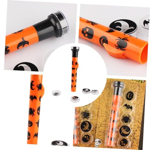 NOLITOY 10 Conjuntos Lanterna De Projeção De Halloween Brinquedo Iluminado Lanternas Infantis Saco D