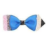 Snap Clips for Hair Small Pencil Girls Hair Ties For Back To School Kindergarten 1st Grade 2nd Grade