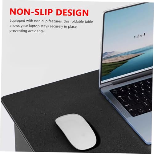 Bureau pliable portable Toddmomy léger et robuste pour lit