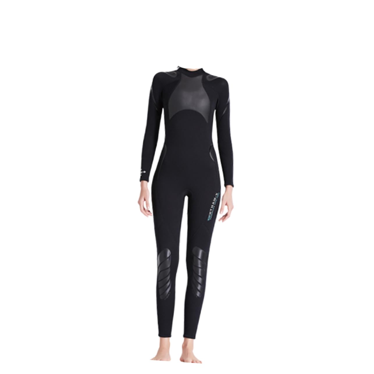 Anneome Zipper Diving Suit for Women 3mm Long Sleeve Full Body Wetsuit for Swimming Snorkeling
