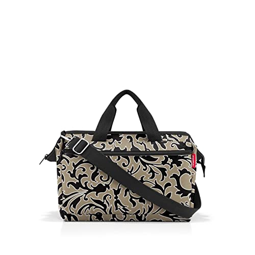reisenthel Allrounder S Pocket Baroque Marble - Mallette de médecin pour Le Voyage, Le Travail et Les Loisirs - avec Fonction de Fixation Pratique pour Chariot Cover