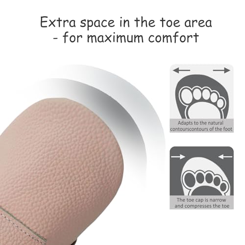 Toddler Moccasins Baby Shoes with Suede Sole, Soft Leather Anti Slip Crib Walking Baby Shoes Suitable for Indoor First Walking4