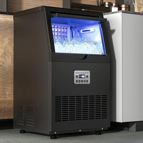 YITAHOME 130lbs Ice Maker Machine Commercial Under...