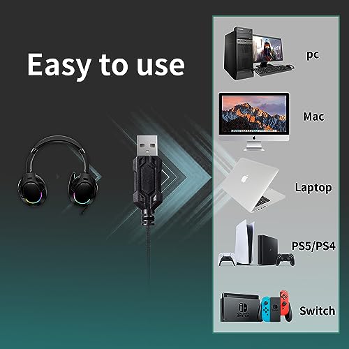Casque de jeu USB pour PC : fixez vos problèmes de micro et profitez d'un son clair - 5