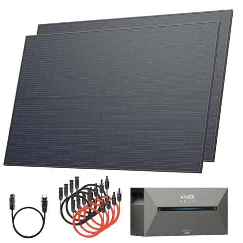 Solarway® All In One Balkonkraftwerk mit Speicher 1000W komplett...