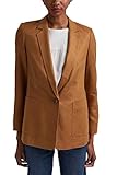 Standard edc by ESPRIT Damen 031CC1G306 Blazer, 235/CARAMEL, L