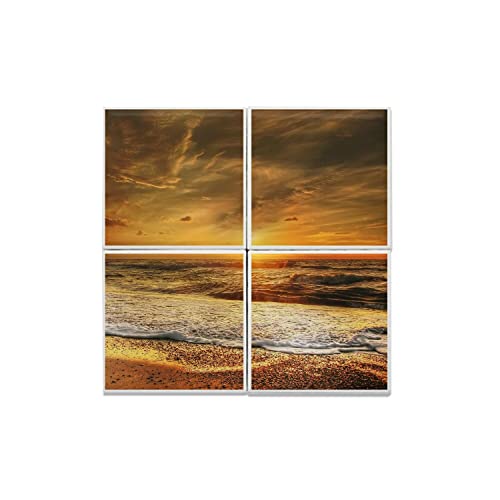 Carreaux céramique souvenir de vacances paysage mer et soleil pour une maison chaleureuse
