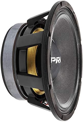 PRV AUDIO 12 Inch Midrange Speaker 12MR2000 2000 Watts Program Power, 8 Ohm, 4 in Voice Coil,1000 Watts RMS Midbass Woofer for Pro Audio Systems (Single)