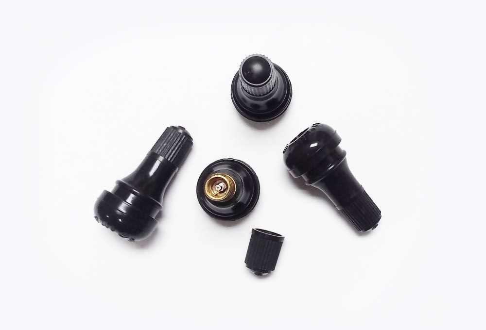 proven part Pack of 4 Quick Snap-in Short Tire Valve Stems TR412 Tubeless .453 for Lawn Mowers ATV Motorcycles Boat Trailers