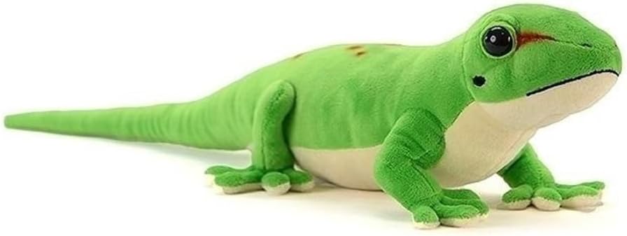 Simulation Madagascar Day Trip Gecko Plush Toy Doll