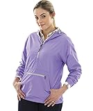 Charles River Apparel Women's Chatham Anorak, Lilac, Small