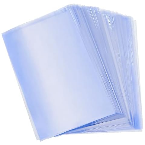 300 Uds. Bolsas de envoltura termorretráctil transparentes de sellado térmico Bolsas de PVC Película de embalaje para embalaje Vela de jabón pequeño regalo pequeños controles remotos Cover