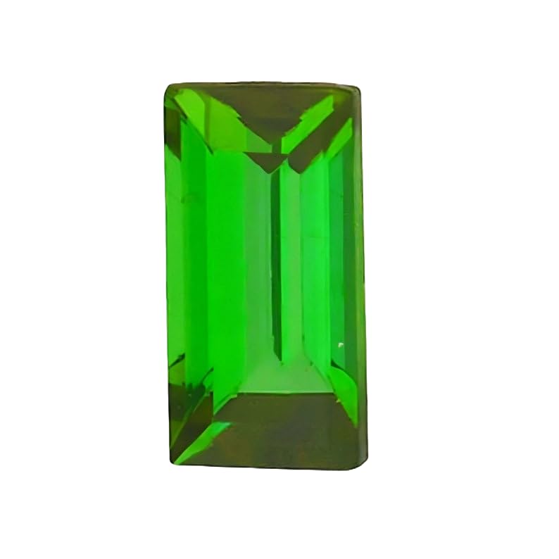 Tourmaline verte rectangulaire 12x16mm, la pierre naturelle pour créer un bijou symbolique
