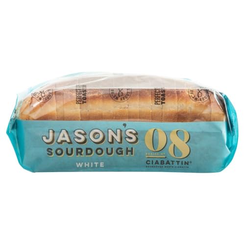 Jasons XL White Ciabattin Sourdough 900g