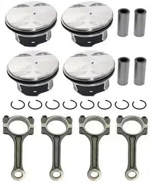 Pistons & Rings Connecting Rod Kit Fit For Buick Chevy GMC Saturn 2.4L, Replace S224-3959, GA9034, 12654958