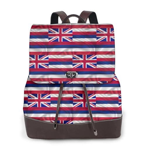 Sac à dos en cuir pour femme Hawaï pour ne plus manquer de place en voyage