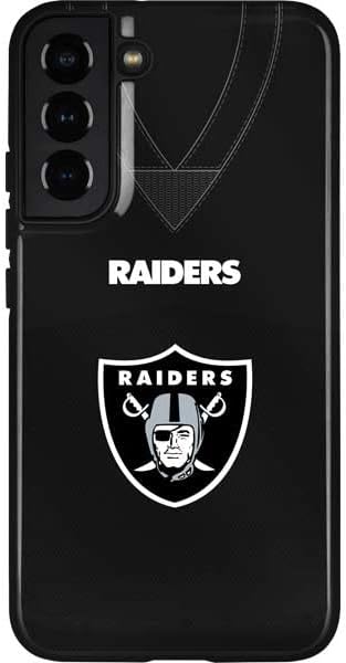 Skinit Pro Phone Case Compatible with Galaxy S22 Plus - Officially Licensed NFL Las Vegas Raiders Vintage Design