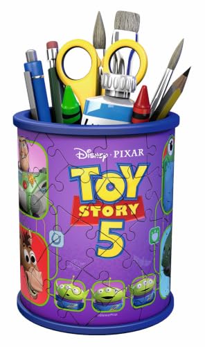 Puzzle 3D 54 pièces : Pot à crayons Toy Story 5 Ravensburger France - vue 3