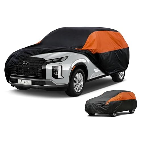 Honda Car Cover Custom Fit Honda Pilot Waterproof All Weather for Automobiles, Lightweight Full Exterior Cover Outdoor Sun UV Rain Dust Snow Wind Protection. 05 Honda 05 Honda Pilot