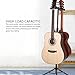 Zerodis Lock Guitar Stand Sturdy Support for All Guitar Bass Ukulele Players Metal