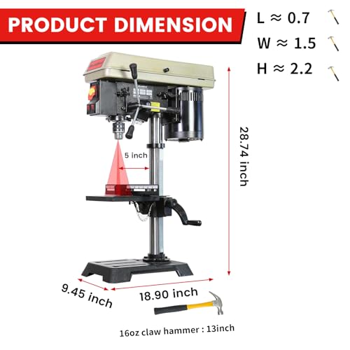Bucktool 10-Inch Benchtop Drill Press