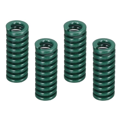 sourcing map 4 Pcs 3D Printer Die Spring 10mm OD 25mm Length Green