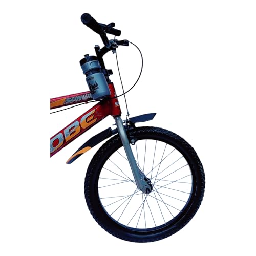 Image of Cobe 20 Inch Kids Bicycle for 6-8 Years Boys & Girls | PU Seat | Steel Rim | Caliper Brakes | TNT BMX Handle | Water Bottle | Chain Cover & Plastic Fenders | Heavy Duty Pedals