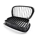 2szt Gloss Black Front zderzak Hood Grille Grille Grille Grille Wymiana Kompatybilna z 5 serii E39 M5 1999-2003 Grill samochodowy