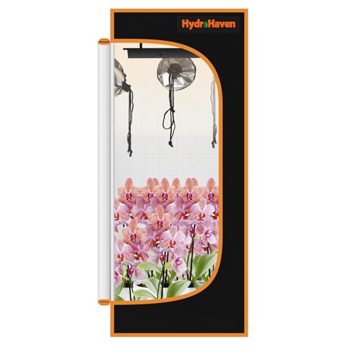 HydroHaven 16'x16'x48' Grow Tent Kit - Heavy-Duty 600D...