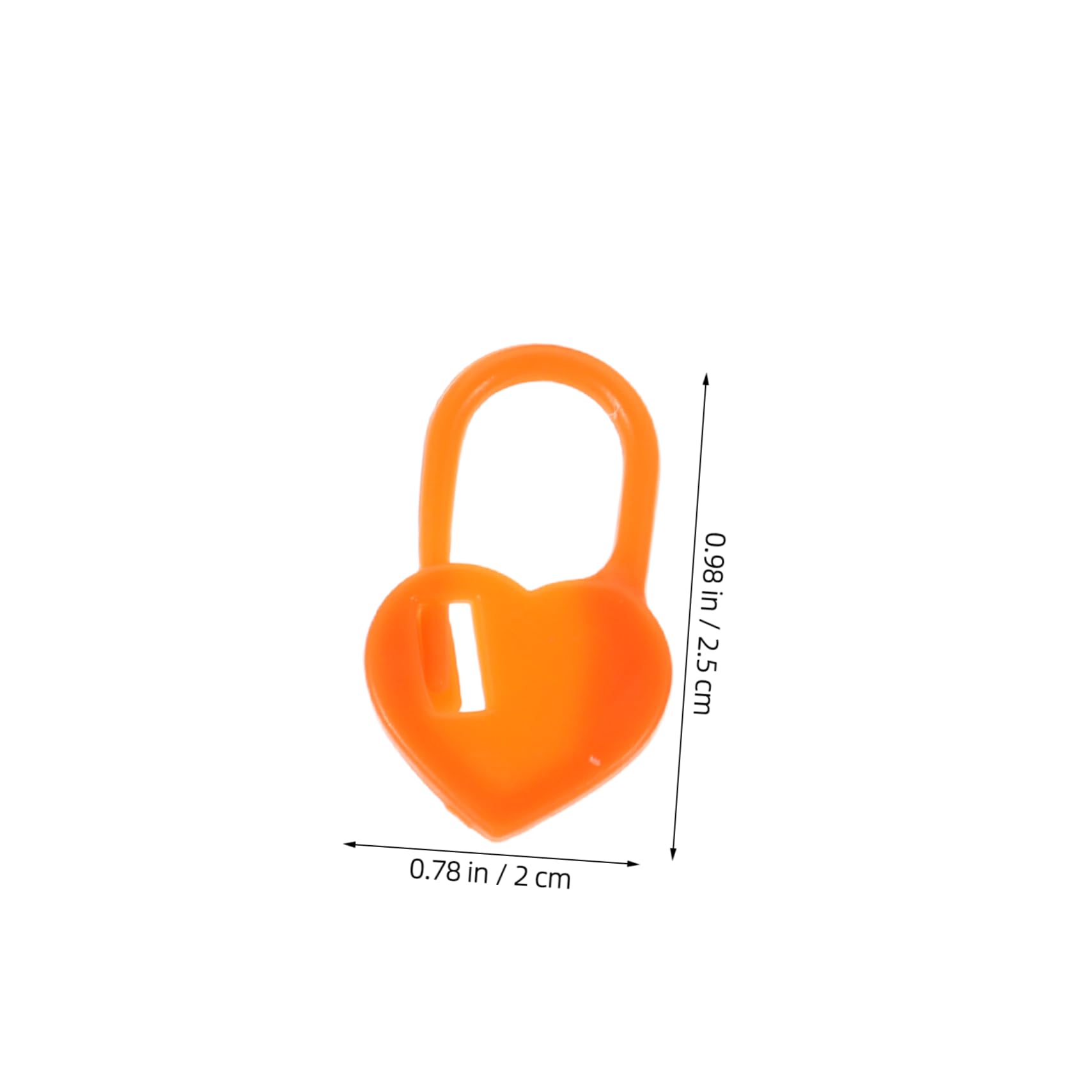 Angoily 1000 Pezzi Segnapunti Cuore Antiscivolo per Maglia e Uncinetto Clip Contapunti in Plastica Colorata Accessori Versatili e Lavori Manuali